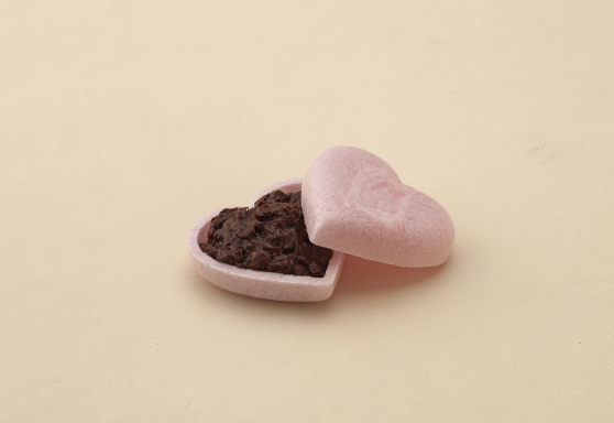 はぁとミルクチョコmonaca（ピンク）